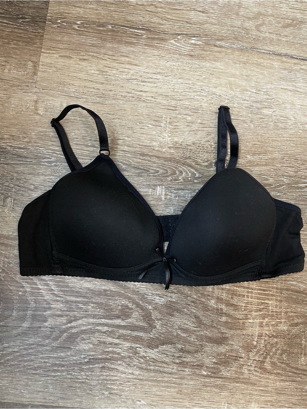 Black Seamless T-Shirt Bra - Women Intimate 36A